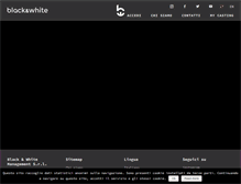 Tablet Screenshot of blackewhite.com